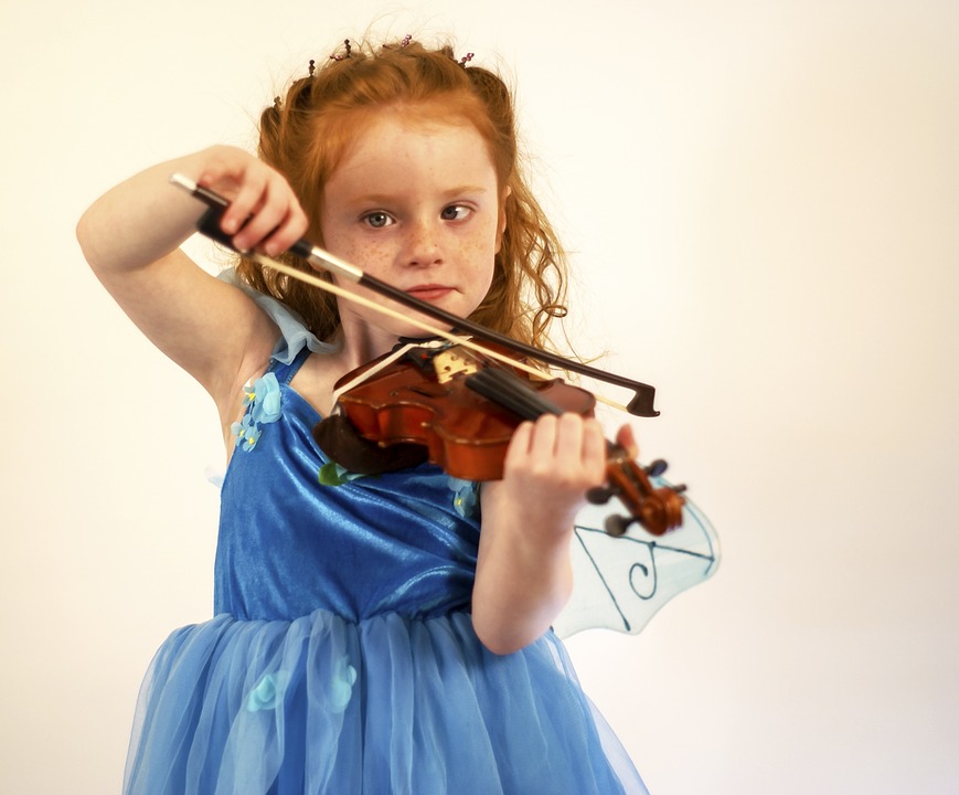 Violinos sonoridade musical